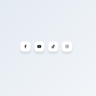 Кнопки соц сетей CSS для веб страницы